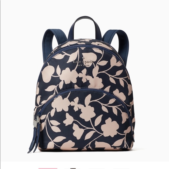 kate spade Handbags - KATE SPADE KARISSA NYLON GARDEN VINE MEDIUM BACKPA